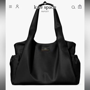 Like New: Kate Spade Carter Nylon Large Baby Bag